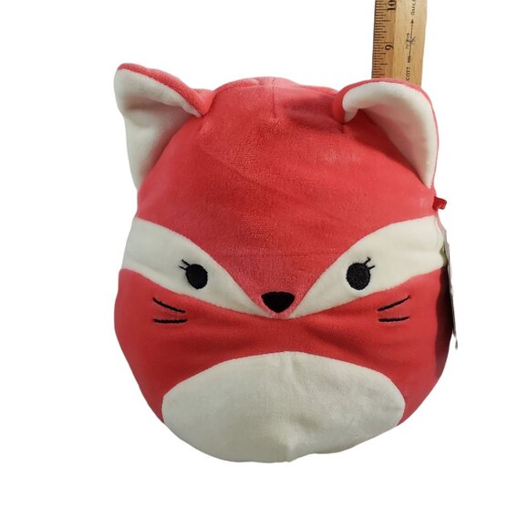 Squishmallow 8" Fifi the Red Fox Kellytoy Coral Soft Plush Stuffed Toy 2018 - Picture 2 of 10
